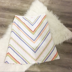 Talbots petites chevron seersucker‎ a line …